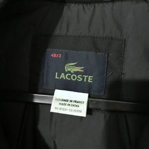 Lacoste Metal Logo Bomber Jacket 